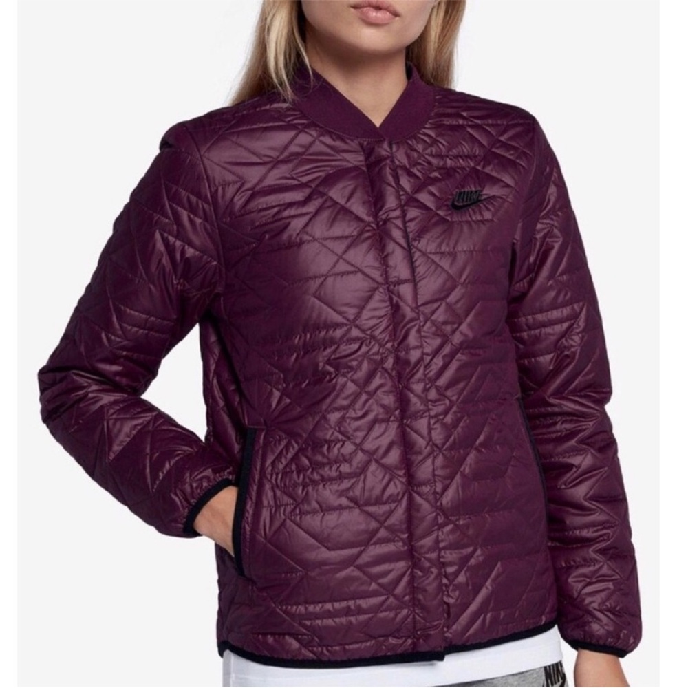 Nike Women's Quilted PrimaLoft Bomber Jacket